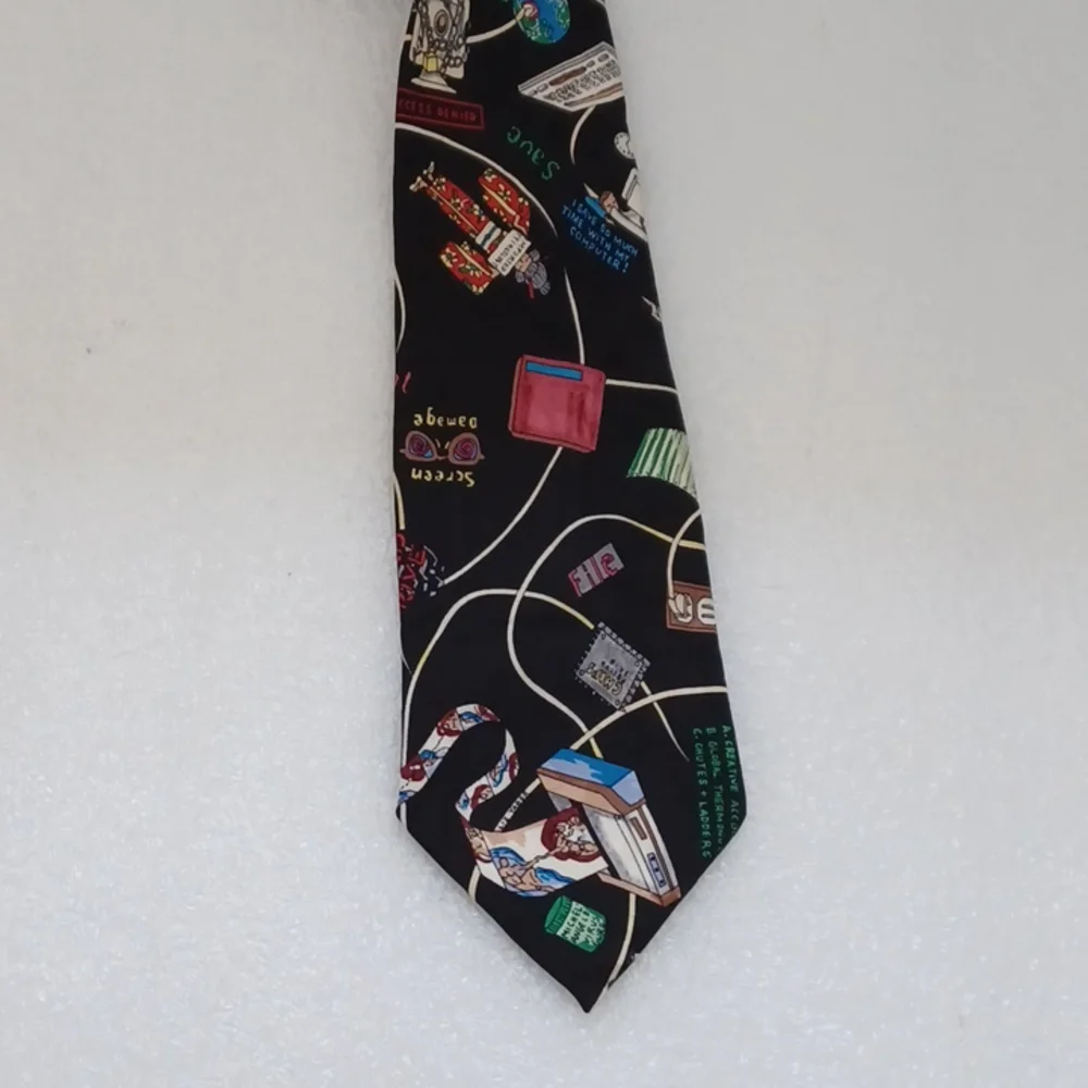 Nicole Miller 90's Vintage Men's Ties - Lot of 4